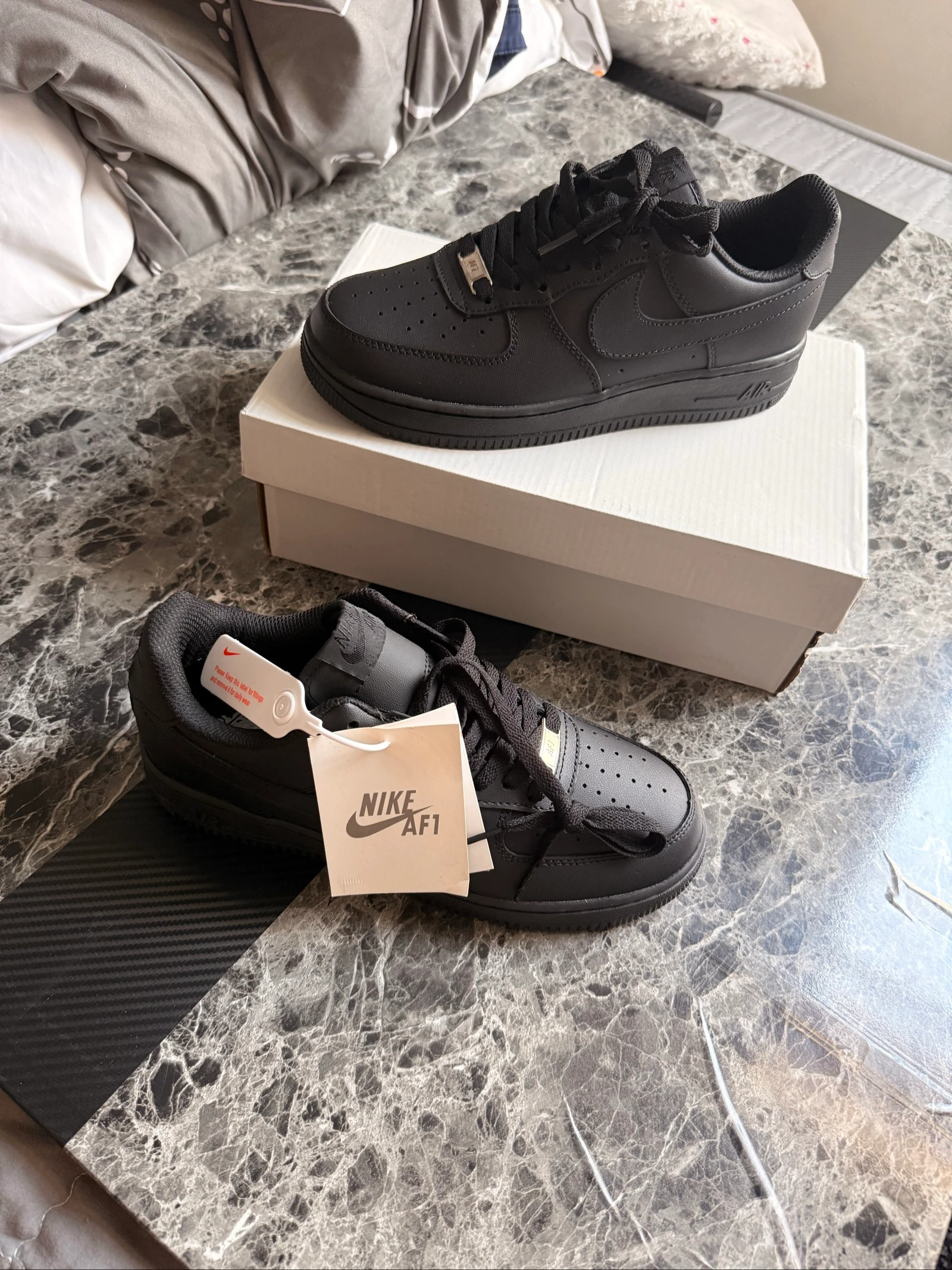 Nike Air Force 1 ’07 Triplo Preto – Tamanho 40 – photo 5